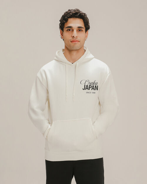 Sudadera Estampada Blanca